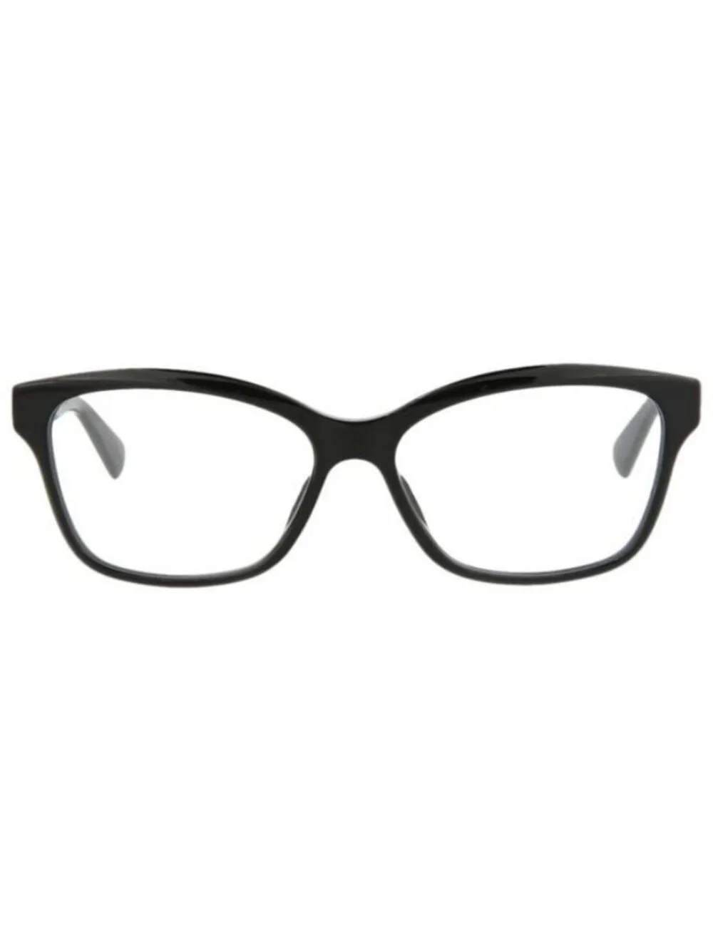 New Gucci Womens Square/Rectangle Black Black Transparent Fashion Designer Eyegl